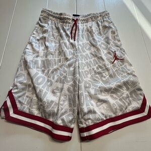 Jordan Kids Shorts White and Red